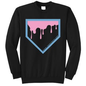 Baseball Plate Drip 2 Tall Sweatshirt