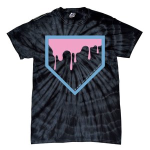 Baseball Plate Drip 2 Tie-Dye T-Shirt