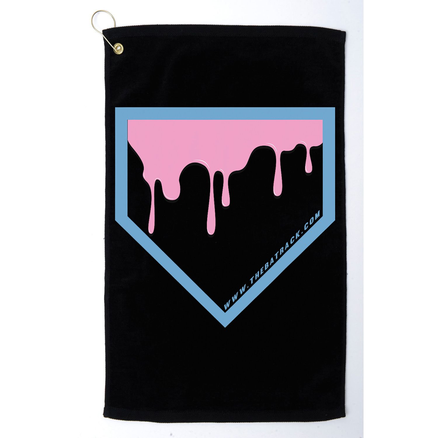 Baseball Plate Drip 2 Golf Towel