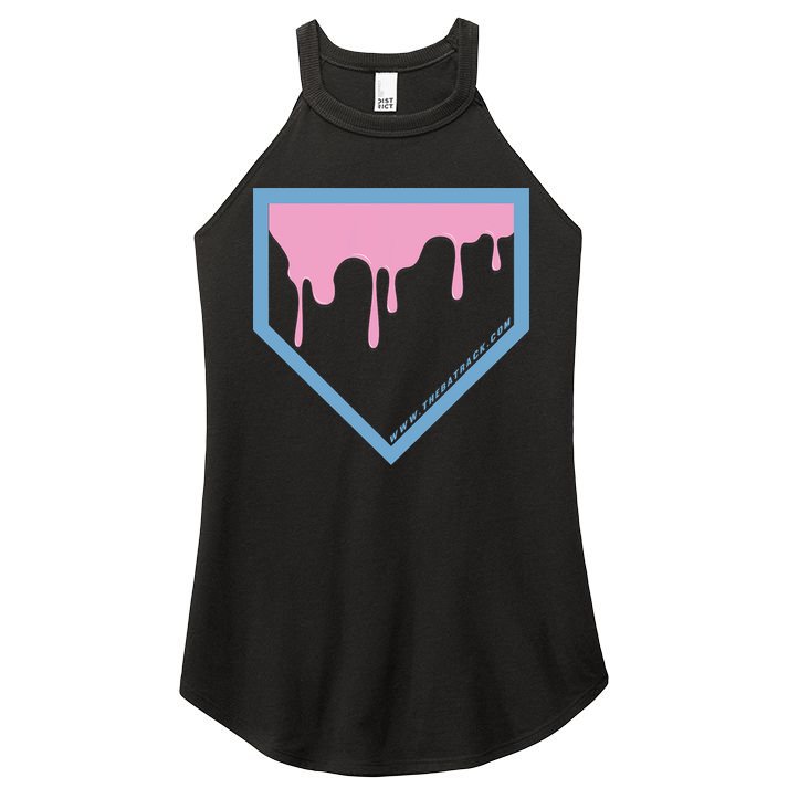 Baseball Plate Drip 2 Women's Perfect Tri Rocker Tank