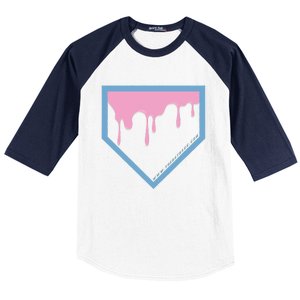 Baseball Plate Drip 2 Baseball Sleeve Shirt