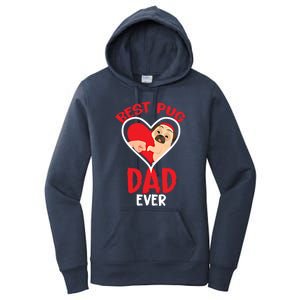 Best Pug Dad Ever Gift Women's Pullover Hoodie