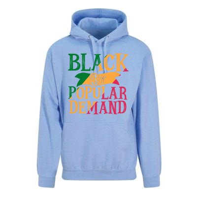 Black Popular Ded African American Melanin Black History Gift Unisex Surf Hoodie