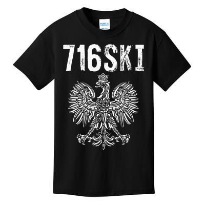 Buffalo Polish Dial 716 for Polska Dyngus Day Kids T-Shirt