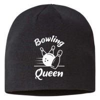 Bowling Player Die Queen Will Bowling Team Bowler Sustainable Beanie