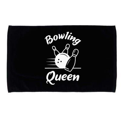 Bowling Player Die Queen Will Bowling Team Bowler Microfiber Hand Towel