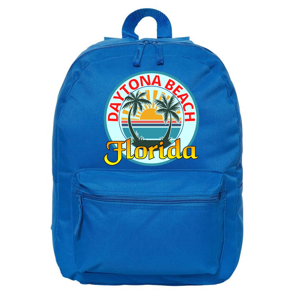 Beach Please Daytona Beach Florida Beach Spring Break Gift 16 in Basic Backpack