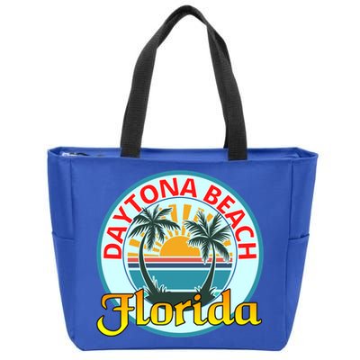 Beach Please Daytona Beach Florida Beach Spring Break Gift Zip Tote Bag