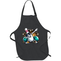 Bowling Pin Dabbing Sunglasses Bowler Player Apron