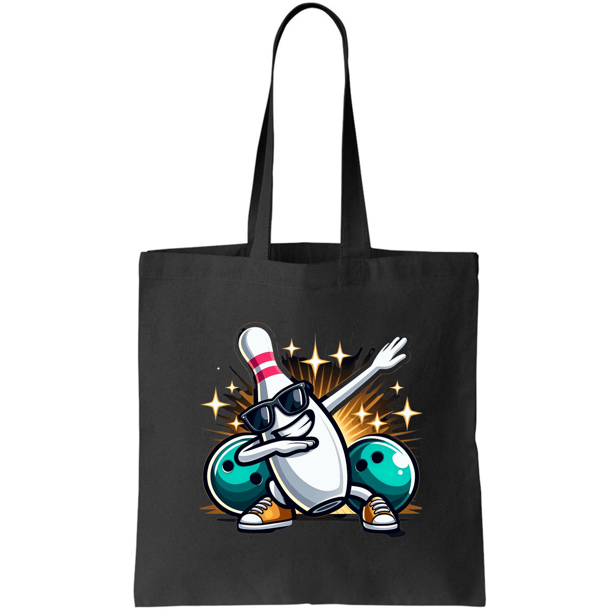 Bowling Pin Dabbing Sunglasses Bowler Player Bag