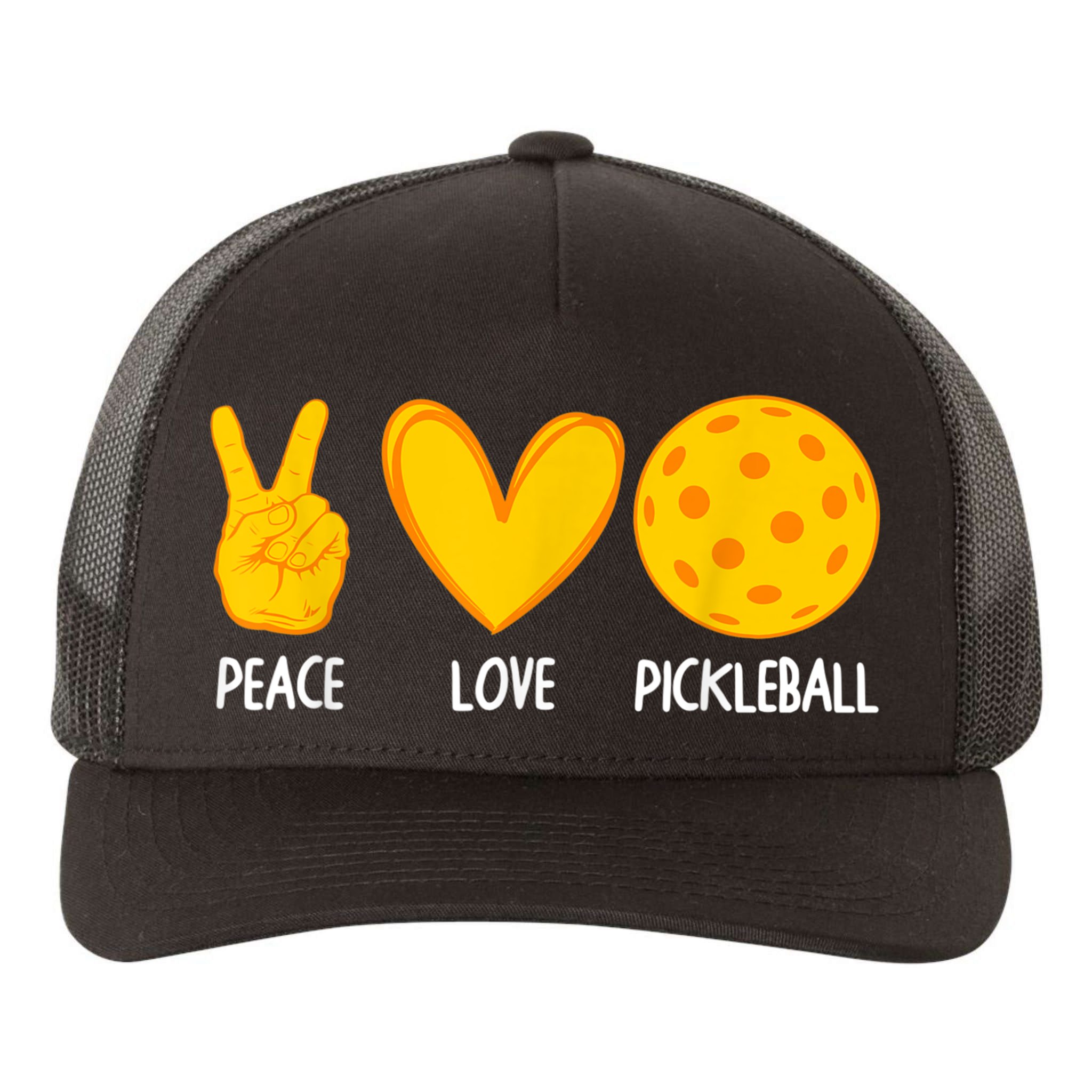 Best Pickleball Design For Men Women Pickleball Player Yupoong Adult 5-Panel Trucker Hat