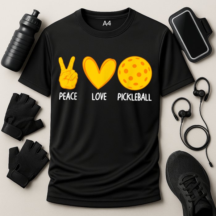 Best Pickleball Design For Men Women Pickleball Player Cooling Performance Crew T-Shirt