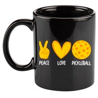 Best Pickleball Design For Men Women Pickleball Player 11oz C Handle Ceramic Mug