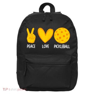 Best Pickleball Design For Men Women Pickleball Player 16 in Basic Backpack