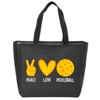Best Pickleball Design For Men Women Pickleball Player Zip Tote Bag