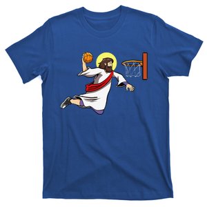 Basketball Player Dunking Christians Basketball Jesus T-Shirt