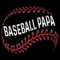 Baseball Papa Dad My Favorite Baseball Player Calls Me 16 in Basic Backpack