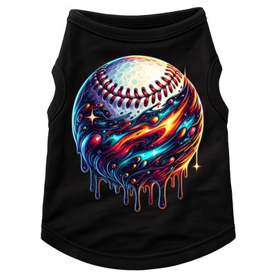 Baseball Planet Drip Baseball Drip Baseball Ice Cream Drip  Doggie Tank