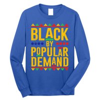 Black Popular Ded African American Melanin Black History Gift Long Sleeve Shirt