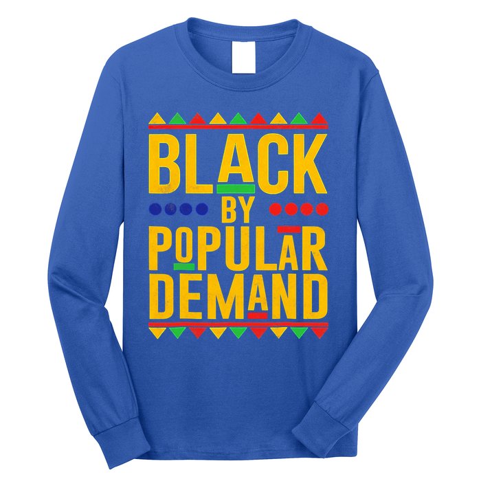 Black Popular Ded African American Melanin Black History Gift Long Sleeve Shirt