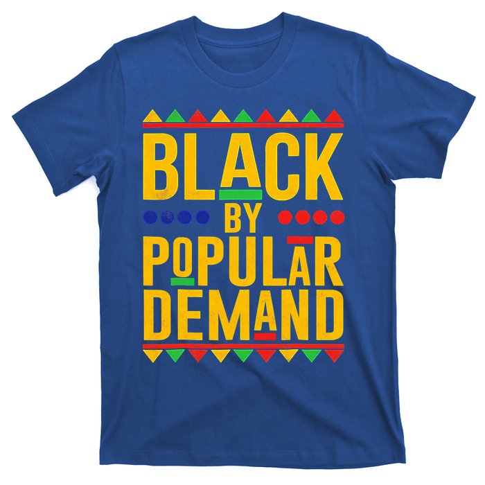 Black Popular Ded African American Melanin Black History Gift T-Shirt