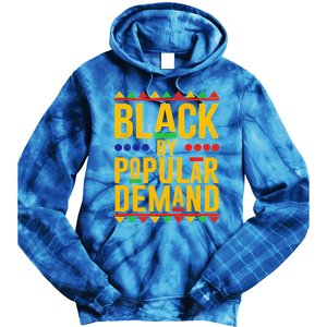 Black Popular Ded African American Melanin Black History Gift Tie Dye Hoodie