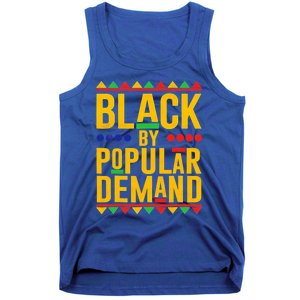 Black Popular Ded African American Melanin Black History Gift Tank Top