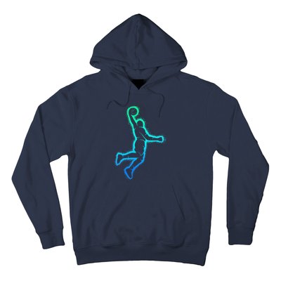 Basketball Player Dunking Basketball Hoodie