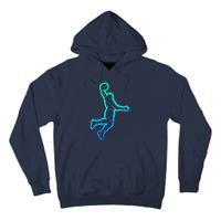 Basketball Player Dunking Basketball Tall Hoodie