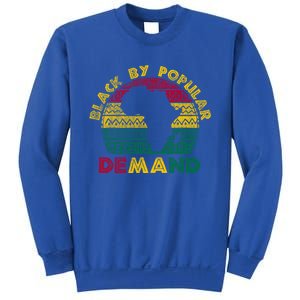 Black Popular Ded African American Melanin Black History Gift Sweatshirt