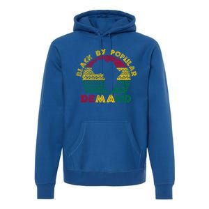 Black Popular Ded African American Melanin Black History Gift Premium Hoodie