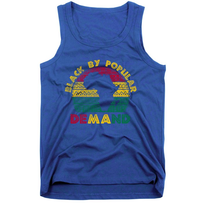 Black Popular Ded African American Melanin Black History Gift Tank Top