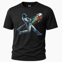 Baseball Player Drip Cooling Performance Crew T-Shirt