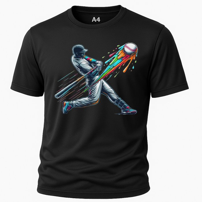 Baseball Player Drip Cooling Performance Crew T-Shirt
