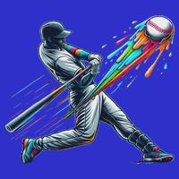 Baseball Player Drip Zip Tote Bag