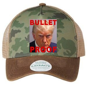 Bullet Proof Donald Trump 2024 Fight Fight Fight Trump Rally Legacy Tie Dye Trucker Hat