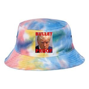 Bullet Proof Donald Trump 2024 Fight Fight Fight Trump Rally Tie Dye Newport Bucket Hat