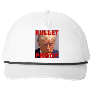 Bullet Proof Donald Trump 2024 Fight Fight Fight Trump Rally Snapback Five-Panel Rope Hat