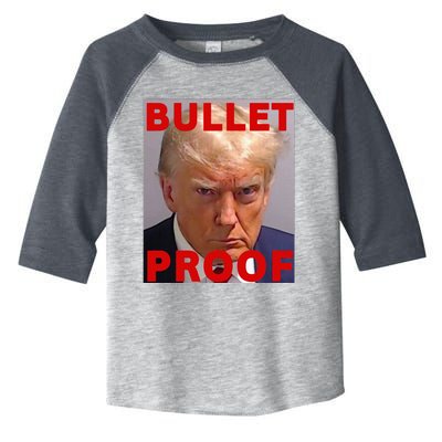 Bullet Proof Donald Trump 2024 Fight Fight Fight Trump Rally Toddler Fine Jersey T-Shirt