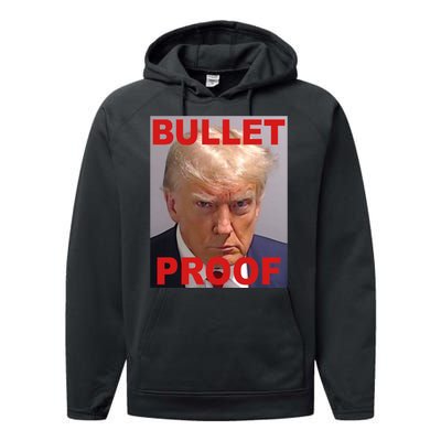 Bullet Proof Donald Trump 2024 Election Strong Performance Fleece Hoodie