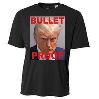 Bullet Proof Donald Trump 2024 Election Strong Cooling Performance Crew T-Shirt