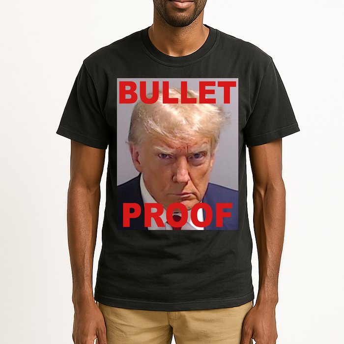 Bullet Proof Donald Trump 2024 Election Strong Tall T-Shirt