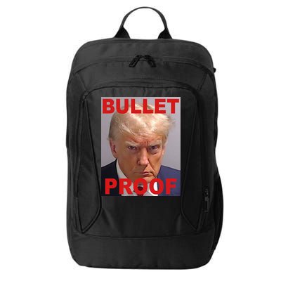 Bullet Proof Donald Trump 2024 Election Strong City Backpack
