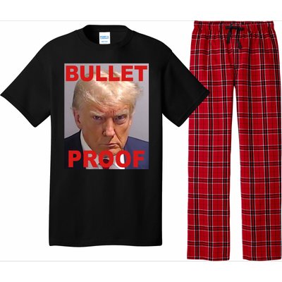 Bullet Proof Donald Trump 2024 Election Strong Pajama Set