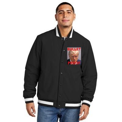 Bullet Proof Donald Trump 2024 Election Strong Insulated Varsity Jacket