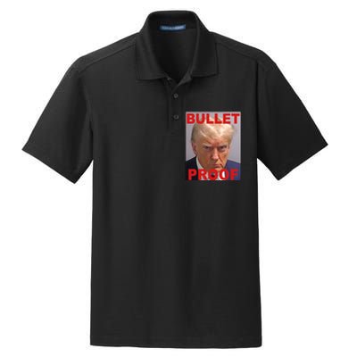 Bullet Proof Donald Trump 2024 Election Strong Dry Zone Grid Polo