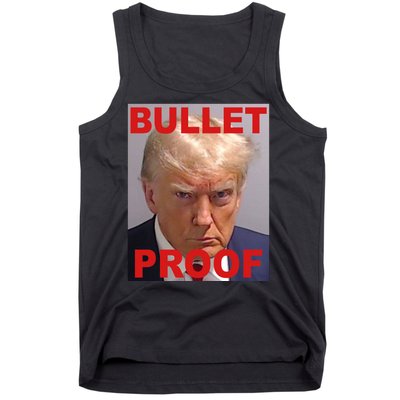 Bullet Proof Donald Trump 2024 Election Strong Tank Top