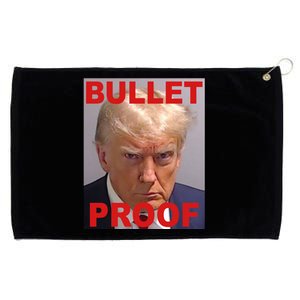 Bullet Proof Donald Trump 2024 Election Strong Grommeted Golf Towel