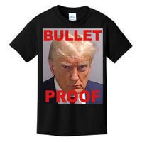 Bullet Proof Donald Trump 2024 Election Strong Kids T-Shirt