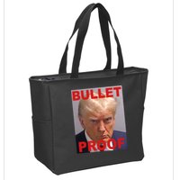 Bullet Proof Donald Trump 2024 Election Strong Zip Tote Bag